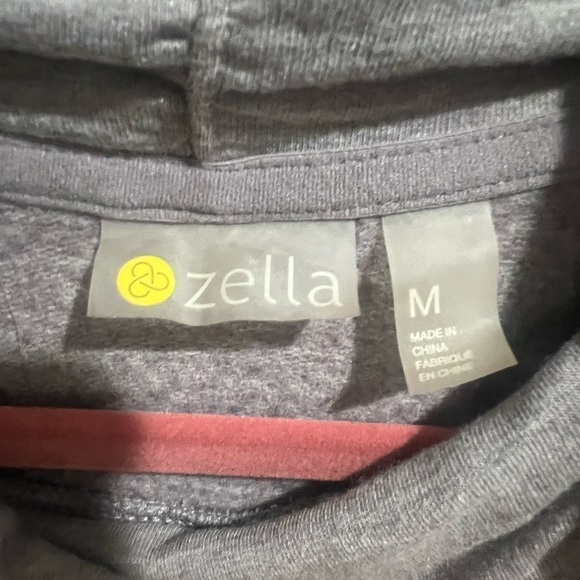 Zella pullover twisted cowl neck sweatshirt, medium - Picture 4 of 7